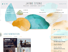 Tablet Screenshot of jaymestone.com